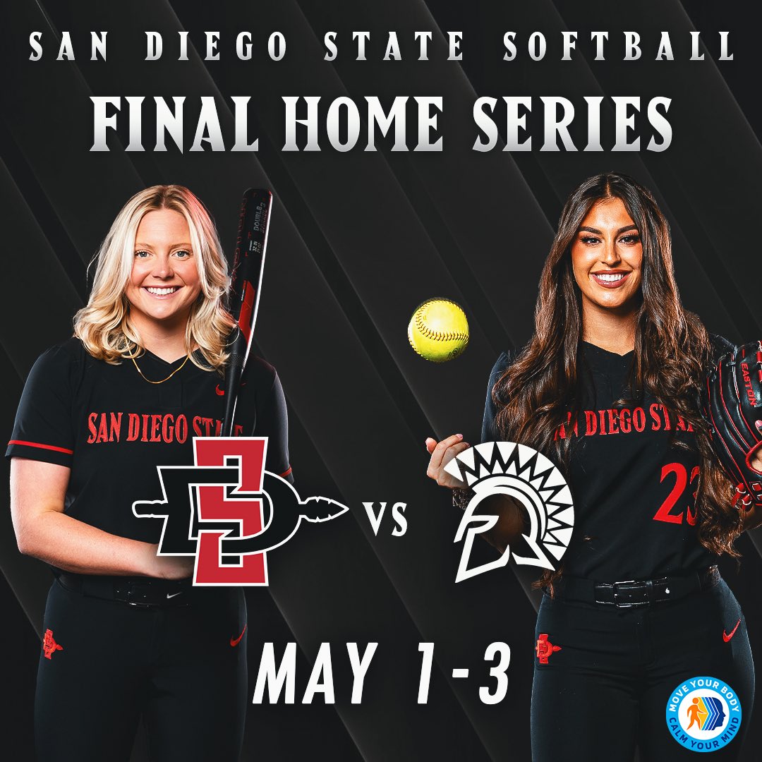 This weekend is the final home series for the regular season! Saturday will be our senior day! #goaztecs