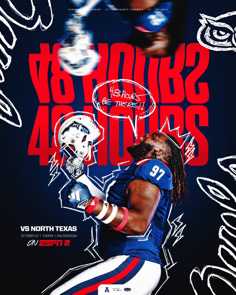 NEW OFFER! 2027 TE/DL <a href="/cjordanii2027/">CJ Jordan II - 2027</a> thankful <a href="/FAUFootball/">Florida Atlantic Football</a> offered! #WIP #GoOwls

hudl.com/profile/190887…