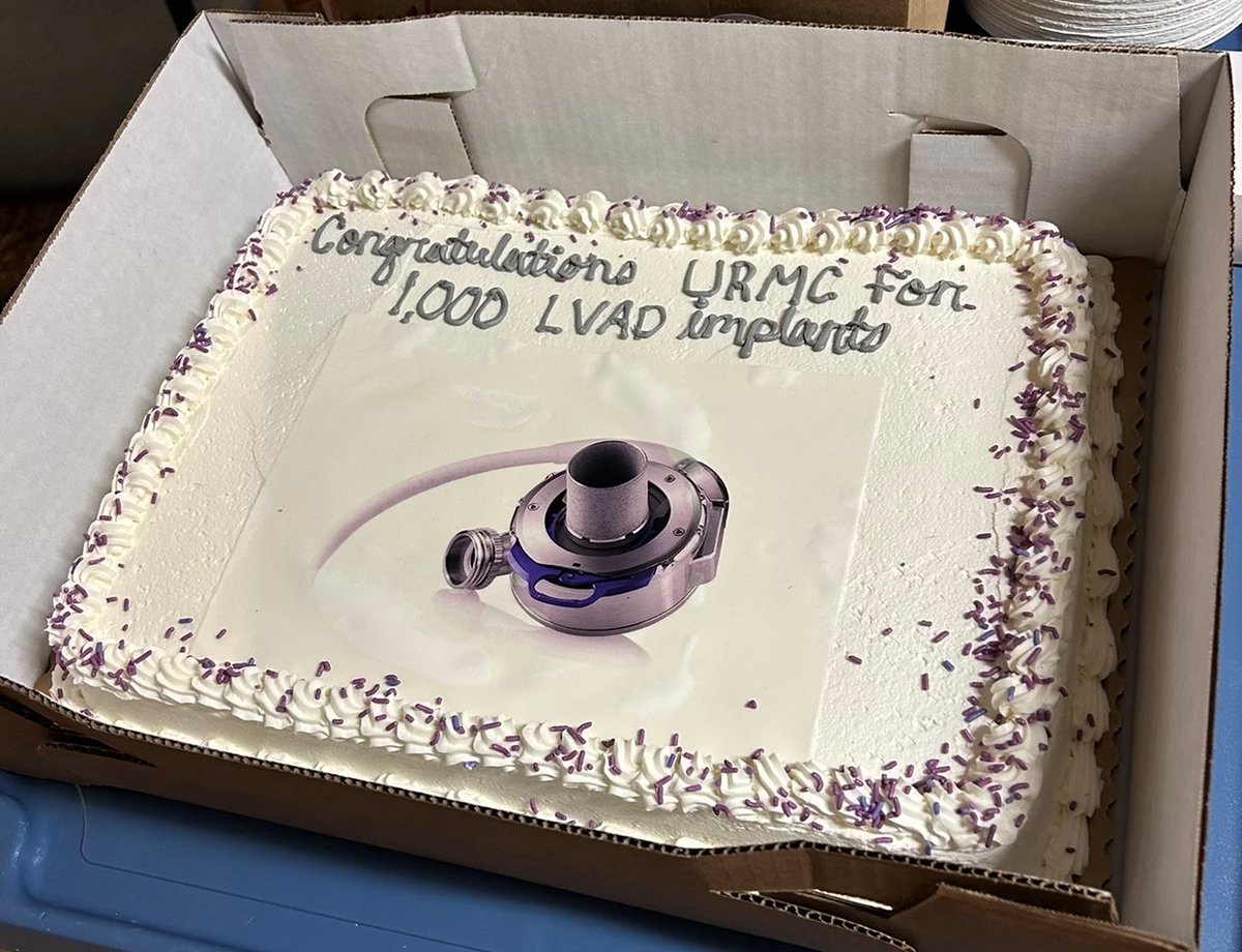 A milestone moment! Strong Memorial Hospital recently provided its 1,000th LVAD—a life-saving heart pump for patients with advanced heart failure: urmc.info/LVAD25

Congratulations to our amazing heart teams! ❤️🎉