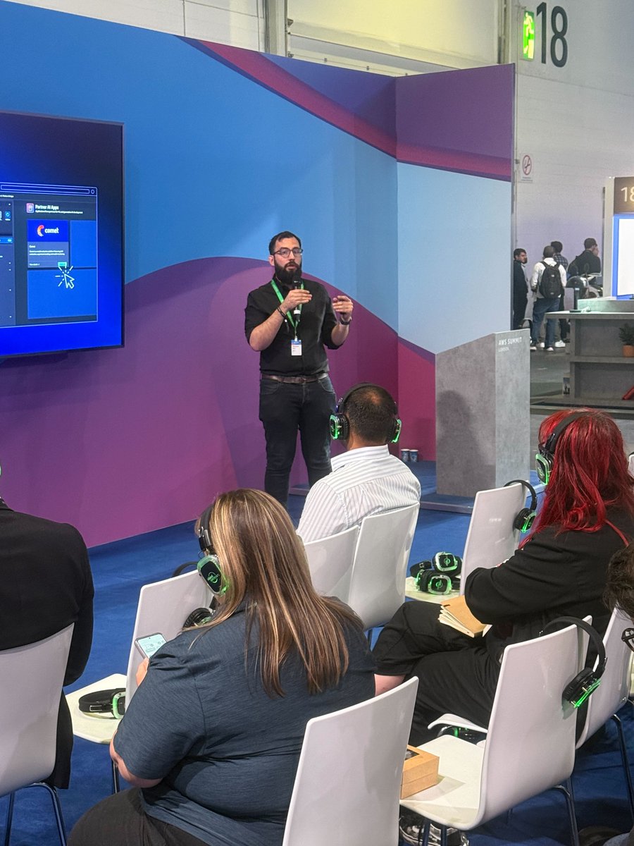 Comet (@cometml) on Twitter photo That’s a wrap on #AWSSummit London! 🚀
Next stop: Amsterdam 🇳🇱 for an <a href="/AITinkerers/">AI Tinkerers</a> on May 6th. Still time to snag a spot 👉 amsterdam.aitinkerers.org/p/ai-tinkerers… That’s a wrap on #AWSSummit London! 🚀
Next stop: Amsterdam 🇳🇱 for an <a href="/AITinkerers/">AI Tinkerers</a> on May 6th. Still time to snag a spot 👉 amsterdam.aitinkerers.org/p/ai-tinkerers…
