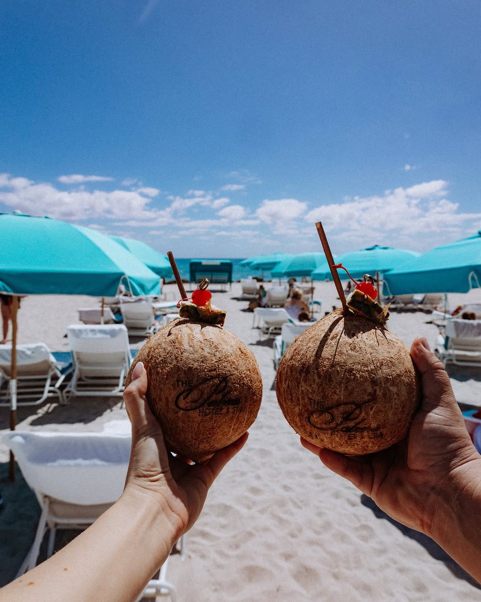 Postcards from Paradise. Enjoy a chic peek at The Palms Hotel &amp; Spa as experienced through the eyes of Dominika, <a href="/ABlondeFlamingo/">Theblondeflamingo</a>. "Nestled just off Miami Beach, The Palms Hotel &amp; Spa is a sustainable haven where eco-luxury meets modern comfort" More: brnw.ch/21wSktD