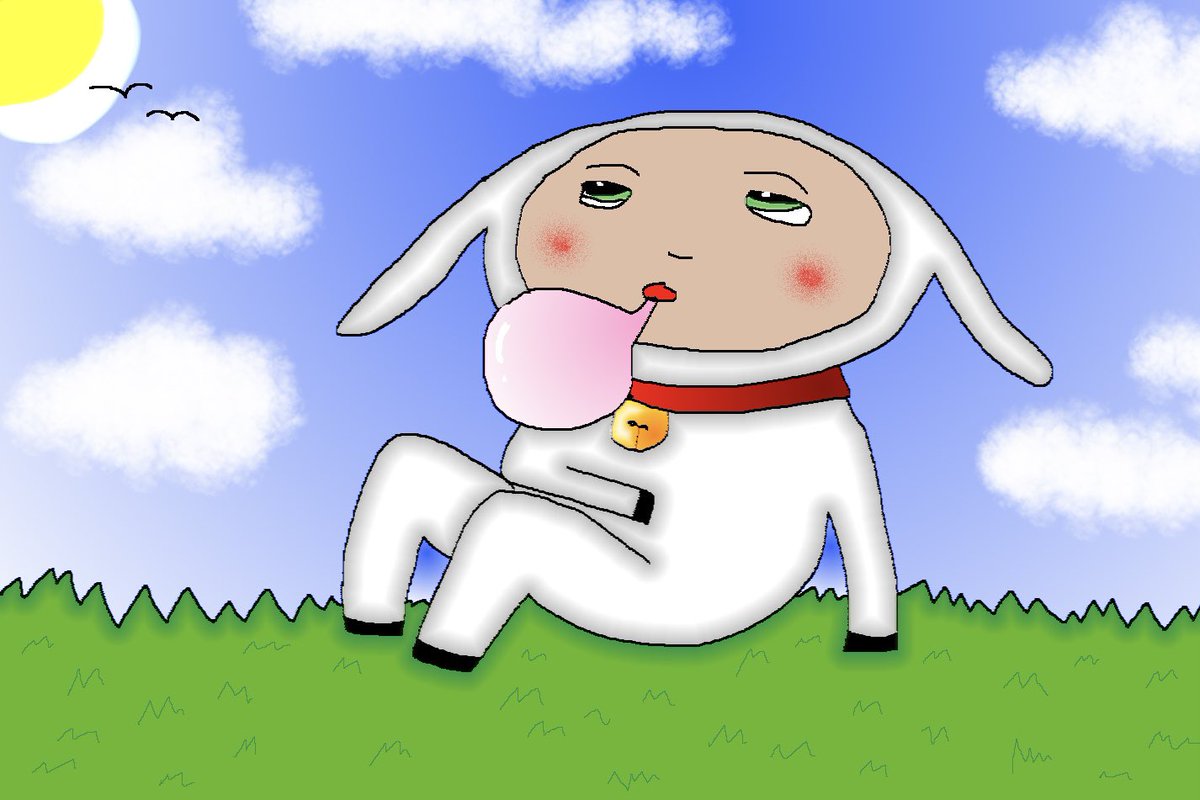 sometimes317's tweet photo. Blowin bubbles at the park 🐑🏞️ https://t.co/SpeTyfUerj