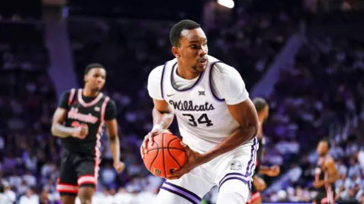 Matt Zenitz (@mzenitz) on Twitter photo Kansas State center transfer Ugonna Onyenso has signed with Virginia, <a href="/chris_hummer/">Chris Hummer</a> and I have learned for @cbssports/@247sports.
The 7-foot, 245-pound former top-35 overall recruit who began his career at Kentucky. Started 14 games for Kentucky during the 2023-24 season. Kansas State center transfer Ugonna Onyenso has signed with Virginia, <a href="/chris_hummer/">Chris Hummer</a> and I have learned for @cbssports/@247sports.
The 7-foot, 245-pound former top-35 overall recruit who began his career at Kentucky. Started 14 games for Kentucky during the 2023-24 season.