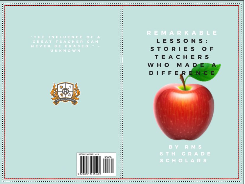MsSharpe10's tweet image. We decided to turn our essays into a book to gift to our teachers! #teachers #teachersappreciation