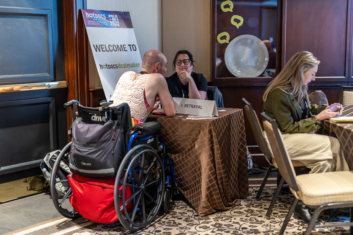 💓☕ INDUSTRY MARKET &amp; CONFERENCE (Recap Part 2)

A successful day of Deal Makers, Hot Takes, and a lovely panel with Youtube's Andrew Peterson! Day 1 &amp; 2 were great, and we're excited to recap our third and final day of connections and conversation at the #HotDocs25 Festival!