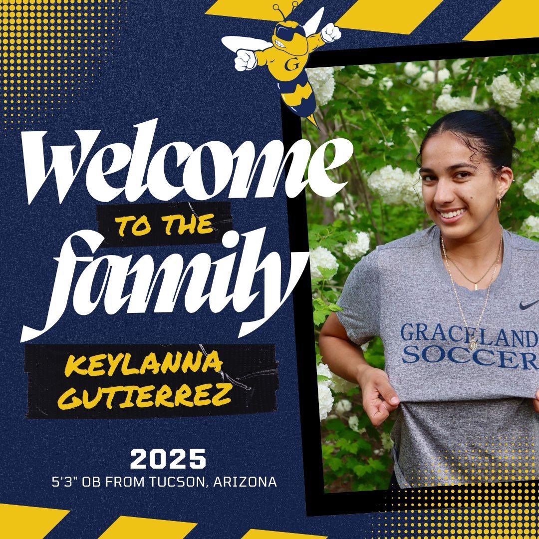 🚨 Commitment 🚨
We are thrilled to announce that Keylanna Gutierrez from Tucson, Arizona will be joining us in the fall of 25! Keylanna is 5’3” OB transfer from NCAA D1 - South Carolina State University and will be an incoming SO. 
Welcome to the Yellowjackets family, Keylanna!