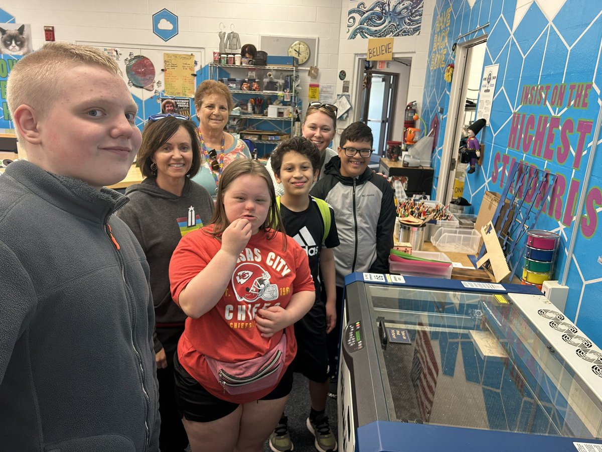 Fun day to welcome some special guests from Heritage MS to our THINK BIG space!
