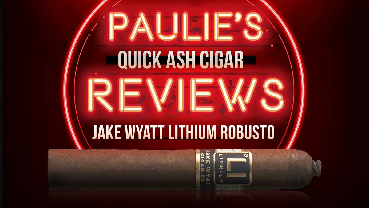 Cigar Advisor (@cigaradvisor) on Twitter photo The <a href="/JakeWyattCigars/">JakeWyattCigars</a> Lithium proves former baseball player Neil Garcia knows how to create a well-balanced cigar. This medium-plus Dominican blend delivers immediate satisfaction and maintains consistent flavor from first light to final puff- ow.ly/28zF50VKFGj.
#cigars The <a href="/JakeWyattCigars/">JakeWyattCigars</a> Lithium proves former baseball player Neil Garcia knows how to create a well-balanced cigar. This medium-plus Dominican blend delivers immediate satisfaction and maintains consistent flavor from first light to final puff- ow.ly/28zF50VKFGj.
#cigars