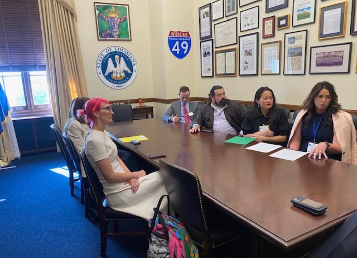 Our residents and faculty members joined forces with friends from around the state to represent the Louisiana Chapter of ACEP at the Leadership and Advocacy Conference in DC!