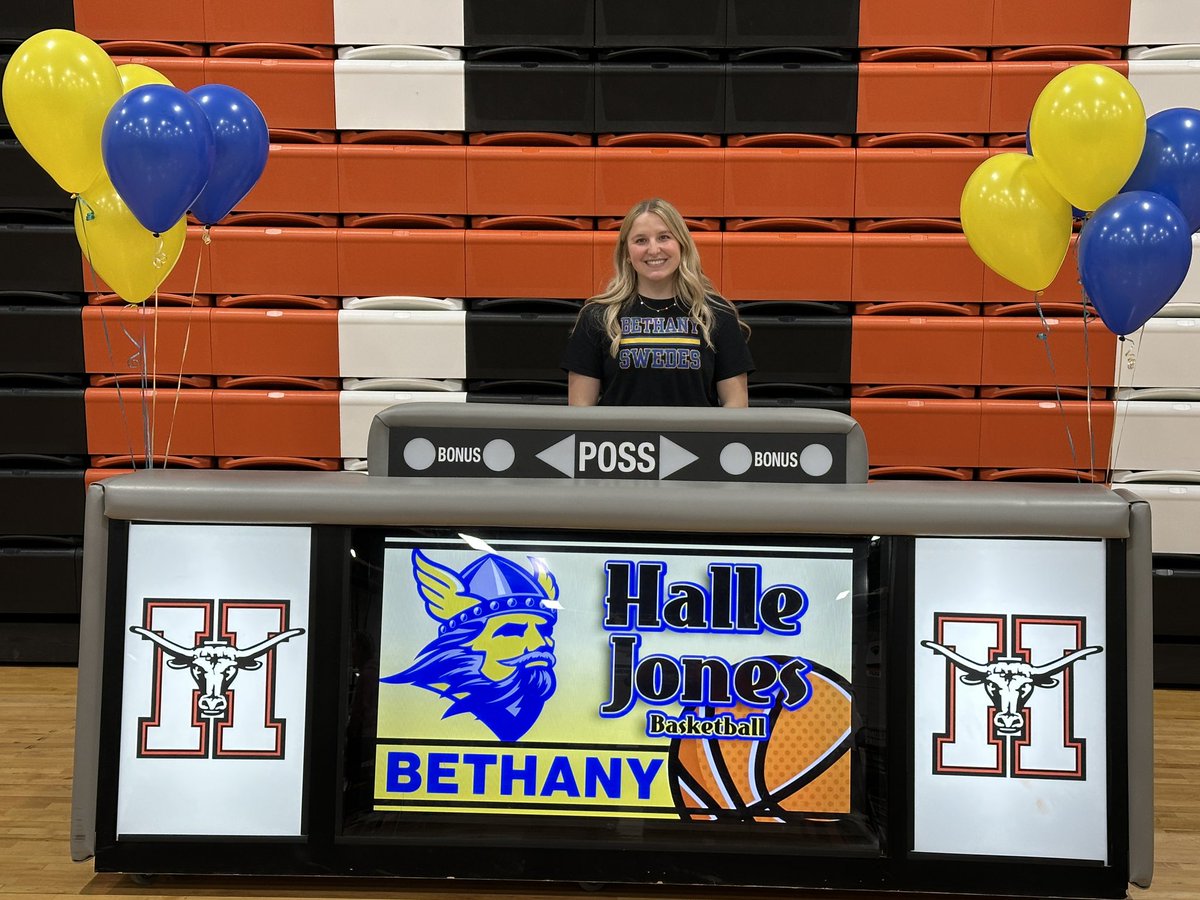 halbaljones22's tweet image. I’m super excited to announce my commitment to continue me academic and basketball career at Bethany College! I just want to thank everyone for all their support and I’m very excited for this next chapter💙💛Rockar Stockar! 
@bcswedeswbb @Coach_Sarah15 @magicbasketbal4 #goswedes