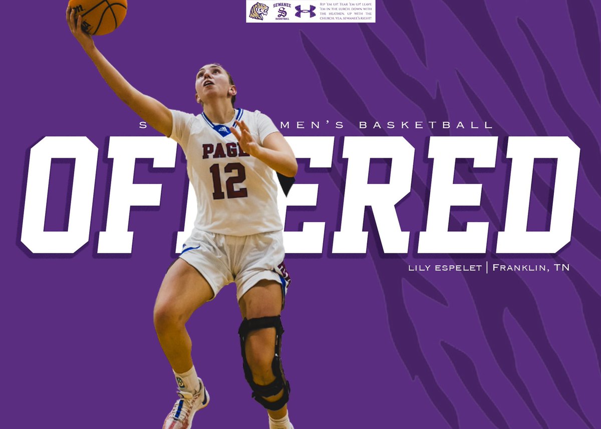 After a great visit today, I received an offer from <a href="/SewaneeWBB/">Sewanee Women’s Basketball</a>! 
<a href="/theofficial_hub/">The Official Hub</a> <a href="/wcsPHSathletics/">Page High Athletics</a> <a href="/threesandd/">Randy Coffman</a> <a href="/TBWexposure/">Team Brandan Wright</a> <a href="/JalynnStewart/">Jalynn Stewart</a>
