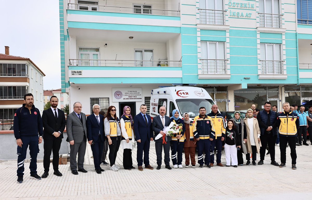 📍 Yeni Acil Sağlık Hizmetleri İstasyonu Hizmete Girdi

Valimiz Sayın Ali ÇALGAN, Gülabibey Mahallesi Kapaklı 1. Cadde üzerinde hizmete açılan Merkez 9 Nolu Acil Sağlık Hizmetleri İstasyonu’nda incelemelerde bulundu. Çorum’da acil sağlık hizmetlerinin ulaşılabilir, kaliteli ve