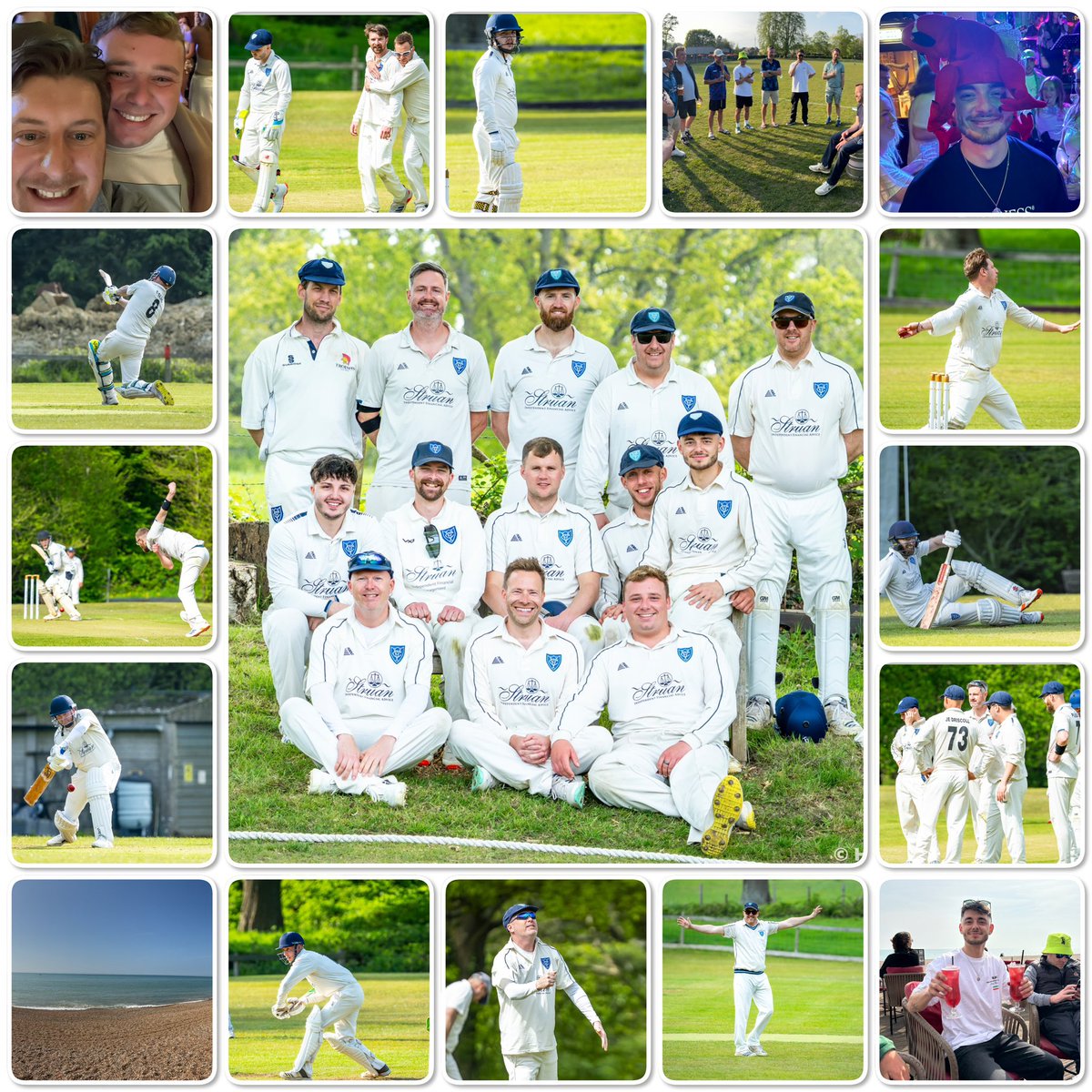 VerwoodCC's tweet photo. Our pre-season tour came to an end on Sunday evening after an incredibly warm and enjoyable few days in the Brighton sun โ๏ธ
A huge thank you to our hosts @ScaynesHillCC & Fittleworth CC for having us! ๐
Now for the season to start! ๐ช
#Forever49 ๐
#UpTheVCC ๐ https://t.co/M0IB7O0dQi