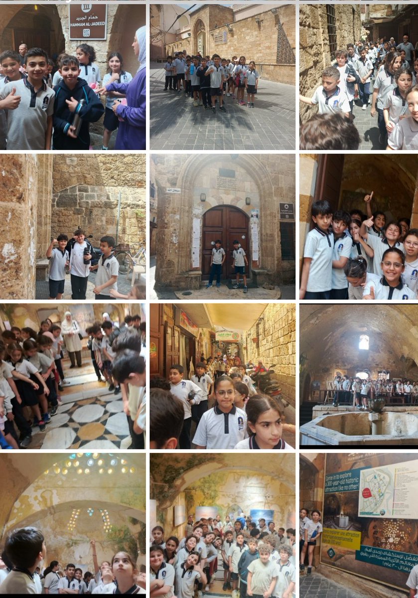 Amira Afara (@amiraafara26815) on Twitter photo الإستكشاف يؤدي إلى الإكتشاف،من هنا إنطلقناوكانت وجهتنامدينة صيداالقديمة، فتجوّل المتعلّمون بين أزقتهاالضّيقةوتأملوا جدرانهاالّتي تزخر بعبق التّاريخ،واستكشفوا (الحمام الجديد)وهو معلم تاريخيّ مميّز يفوق عمره٣٠٠عام.
<a href="/Hhhsinfo/">Houssam Hariri HS</a> <a href="/lamaarabi1/">lama arabi</a> الإستكشاف يؤدي إلى الإكتشاف،من هنا إنطلقناوكانت وجهتنامدينة صيداالقديمة، فتجوّل المتعلّمون بين أزقتهاالضّيقةوتأملوا جدرانهاالّتي تزخر بعبق التّاريخ،واستكشفوا (الحمام الجديد)وهو معلم تاريخيّ مميّز يفوق عمره٣٠٠عام.
<a href="/Hhhsinfo/">Houssam Hariri HS</a> <a href="/lamaarabi1/">lama arabi</a>