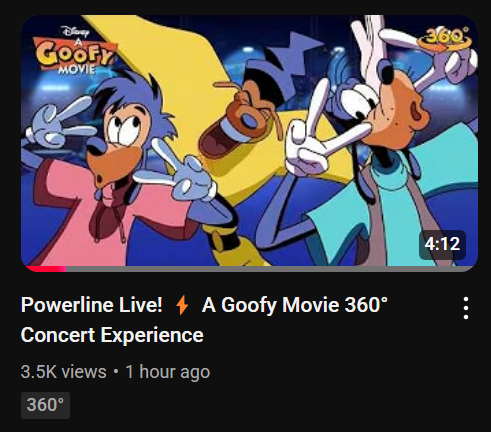 devinsrealm's tweet photo. I'm ecstatic to announce that I animated on A Goofy Movie 360° Concert Experience! It was such an incredible project to be part of, and I'm so proud of how it turned out. Everyone did a phenomenal job! I hope you all enjoy watching it as much as we did making it ⚡️

#GoofyMovie https://t.co/2jS4j4uGqf