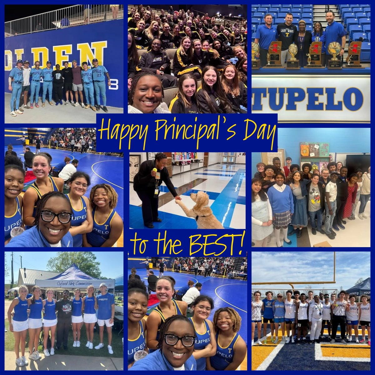 We're going to miss you, Dr. Thomas! 💙💛
Happy Principal's day! 🥳
#GoWave #tpsd