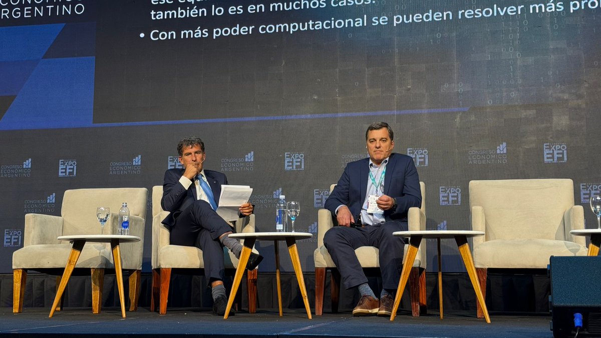 #AHORA #CEA2025

MERCADO DE CAPITALES 
Inteligencia artificial y mercados

José P. Dapena <a href="/UCEMA_edu/">UCEMA</a>  

Sergio Pernice <a href="/UCEMA_edu/">UCEMA</a>
Lucas Pussetto <a href="/IAE_Austral/">IAE Business School</a>  

#ExpoEFI expoefi.com