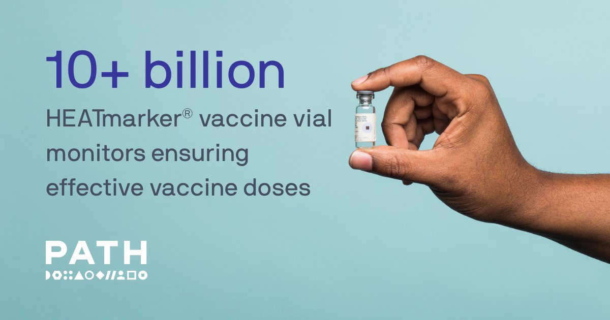 PATHtweets's tweet photo. Heat-sensitive #vaccines lose potency if overheated—but how can you tell? In the past, you couldn't. So we created the vaccine vial monitor: a sticker that changes color when exposed to heat, helping ensure efficacy &amp; reduce wastage 💉

Immunization for all is #HumanlyPossible. https://t.co/wF3M6cisEe