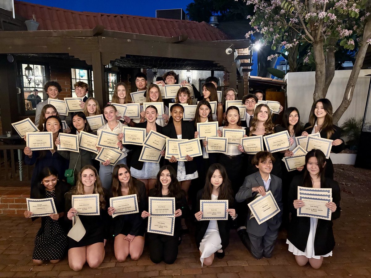 MUNSM's tweet image. Taco ’bout a legendary night! Wrapped up the year at El Adobe with the SMCHS MUN fam—celebrating epic wins, unforgettable moments, and the amazing seniors who led the way. #smchsmun #smchs #munisfun