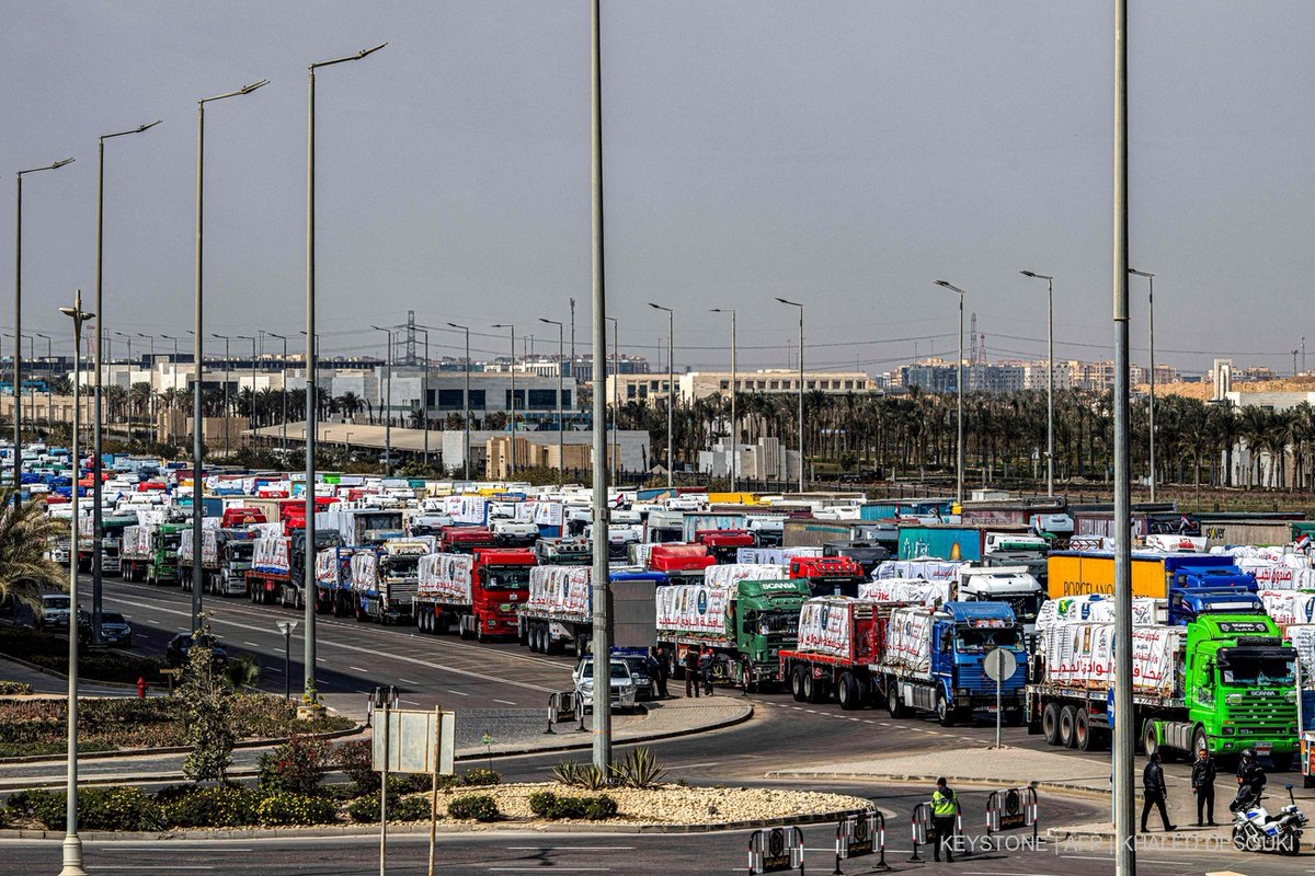 #MiddleEast | #Switzerland is alarmed by the humanitarian tragedy in #Gaza and the reported risks of famine. #Israel has to lift the blockade now. 

#HumanitarianAid must be delivered urgently according to #IHL &amp; established humanitarian principles. 

🇨🇭stands ready to support