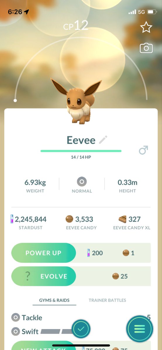 JohnPatrick_101's tweet photo. #Eevee #NormalTypePokemon #PokemonGoAustralia #PokemonGo #CombatPower #EeveeCP12 #TheEvolutionaryPokemon @PokemonGoNews #Pokemon #EvolutionPokemon https://t.co/QCZhN8B7qb
