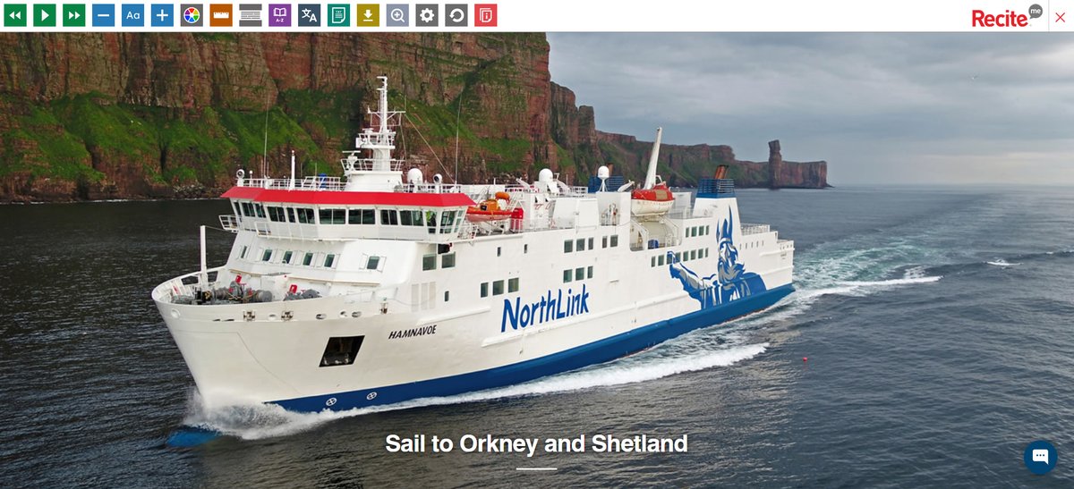 NorthLink Ferries tweet media