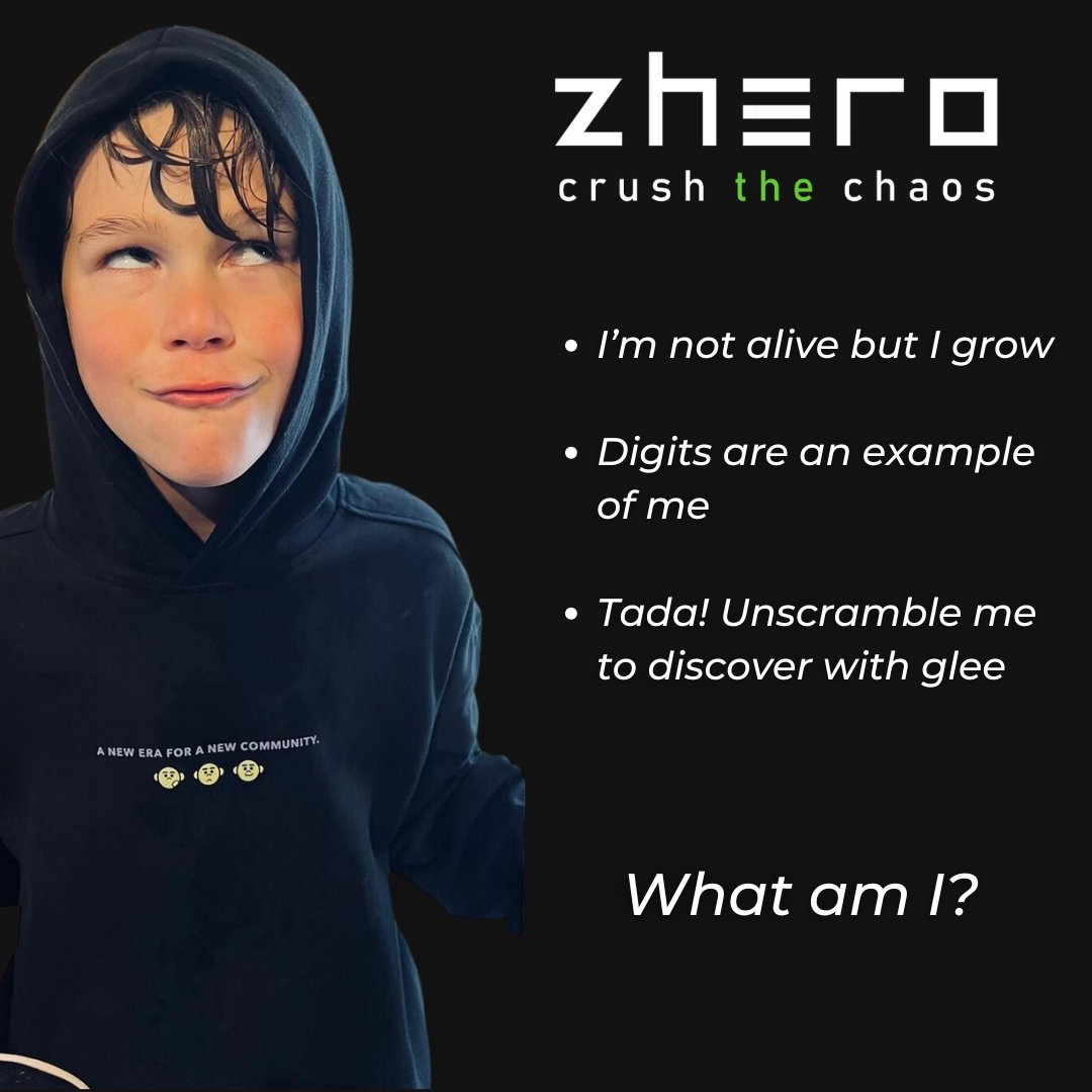 🤔 CYBER RIDDLE 1️⃣ 5️⃣

🤩 Answers in the comments, please 🙏

#cybersecurity #ITsupport #riddle #MSP #SME #Zhero #london