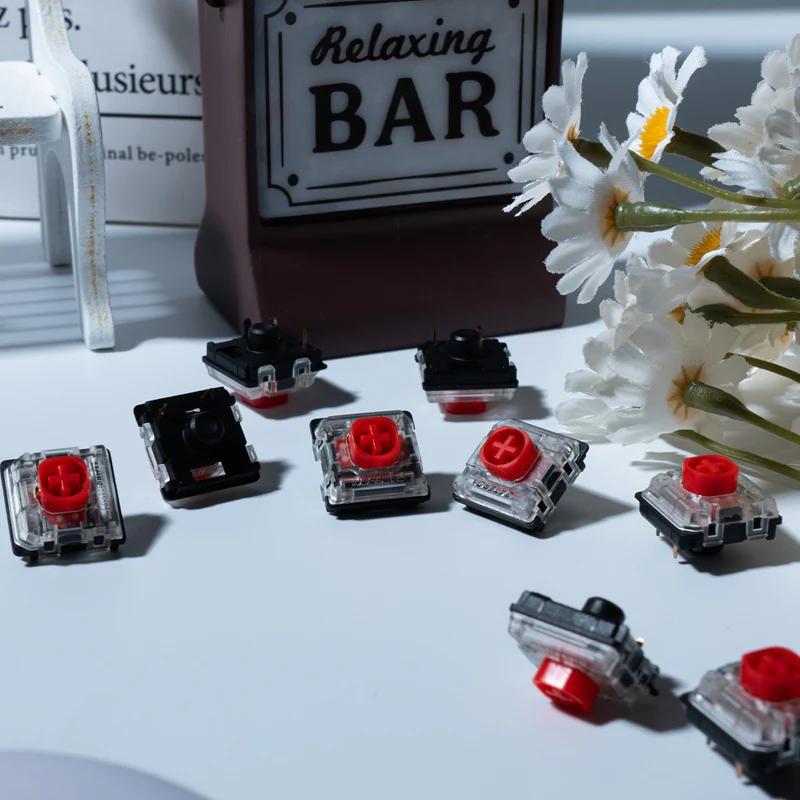 mechkeysStore's tweet photo. Tired of loud keystrokes? Try this: 
🔴 Gateron KS-33 Silent Reds 
⌨️ 60M cycle lifespan 
🕊️ Ultra-quiet — ideal for the office or stealth setups Who else prefers silence over clicky chaos?🧐
👉：https://t.co/koC87sKNDB

#mechkeys #KeySwitches #keyswitch #linear #linearswitches https://t.co/34ghd9cFm4