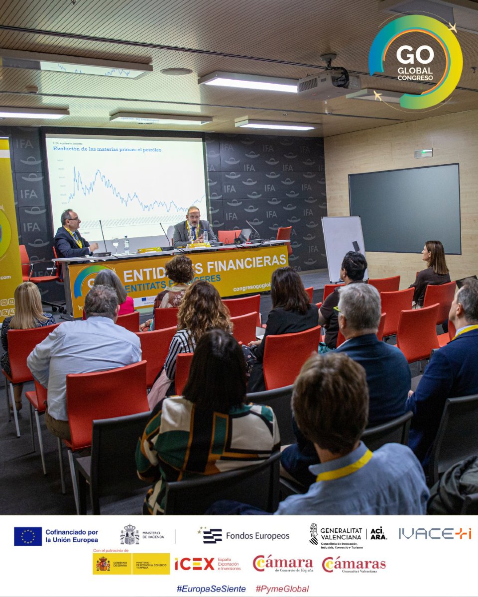 📌 ¿Ya has elegido qué ponencias vas a seguir en el Congreso Go Global? Aquí algunas destacadas:

📅 28 y 29 de mayo
📍 IFA Fira Alacant
Consulta el programa completo aquí 👉 congresogoglobal.com/programa/

#CongresoGoGlobal #PymeGlobal #EuropaSeSiente #Internacionalización