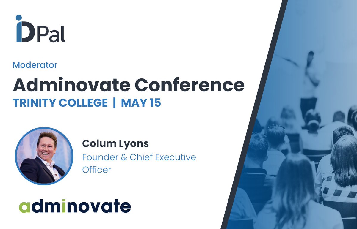 Exciting day ahead,  Adminovate Conference 2025 kicks off today at Trinity College Dublin! 

Our CEO, Colum Lyons, will moderate a session on “Deepfakes: The Challenge of AI Deception.” 

Can't wait for insightful discussions!  #Fintech #AI #Adminovate2025