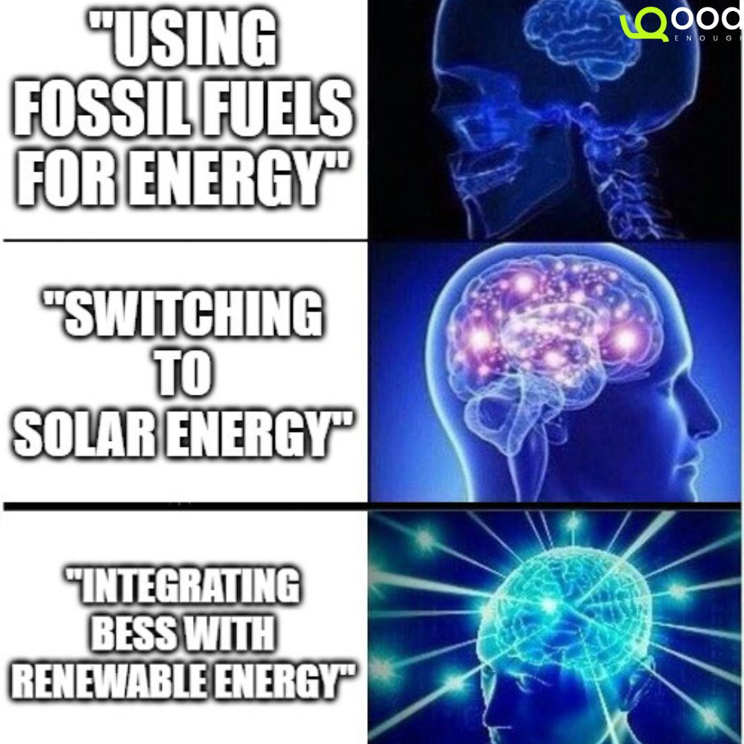 Level up your energy game!  

Solar + BESS is the smart move for a sustainable future.

#RenewableEnergy #SolarPower #BESS #EnergyStorage #CleanEnergy #Sustainability #Innovation #FutureIsBright
