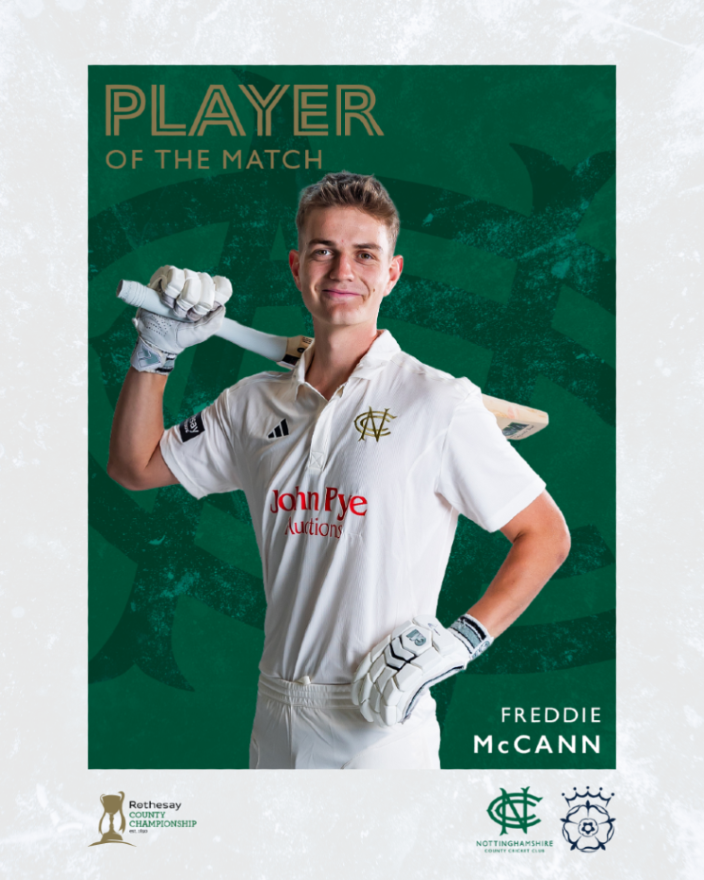 TrentBridge's tweet photo. Your #NOTvHAM player of the match 👏 https://t.co/HPSMVGkFWB