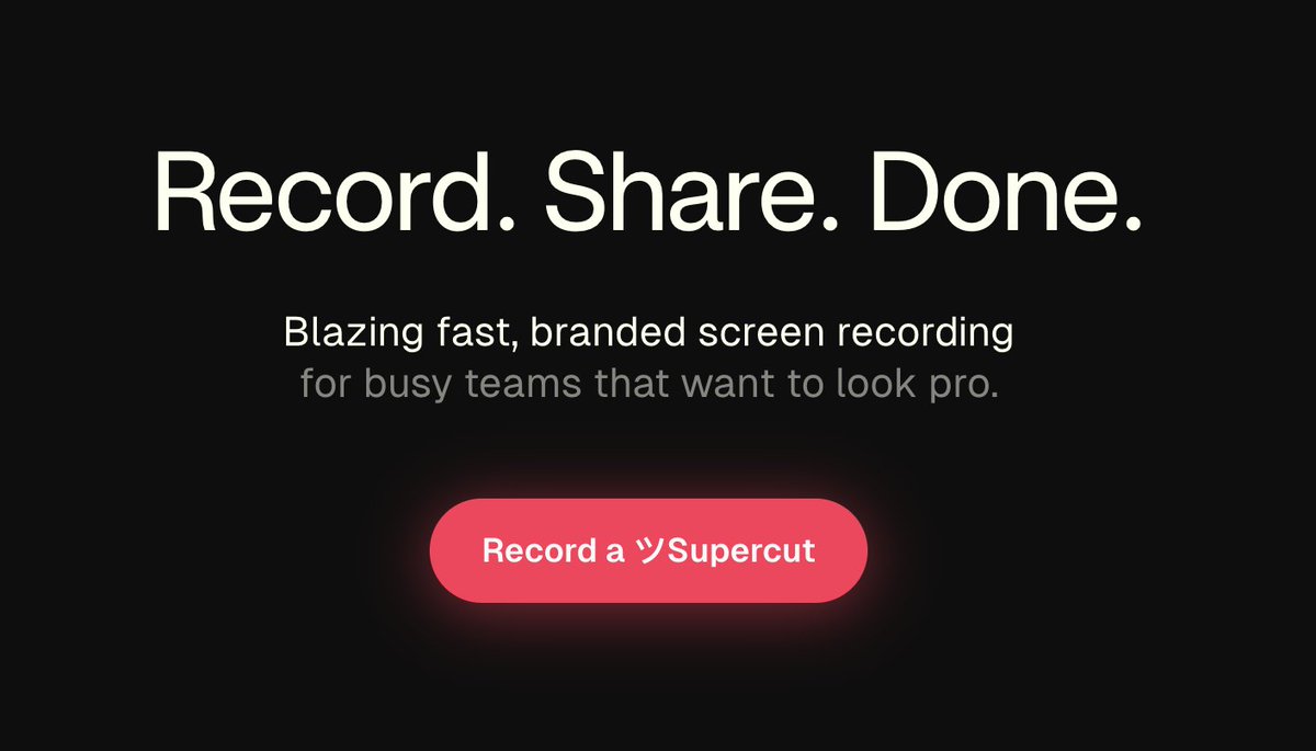 <a href="/supercut_video/">ツSupercut</a> is one of those tools you wish you had 6 months ago simple, fast, does exactly what it should huge fan of what they’re building