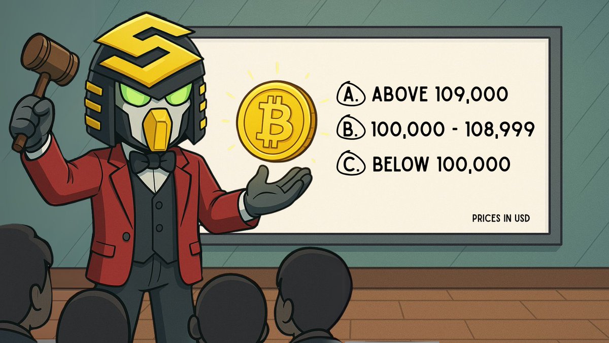 SatLayer 🟨🧊 (@satlayer) on Twitter photo 🍕 + 🟨 = 🎁
think you can guess the price of BTC on May 22 @ 6pm (UTC+8)?
here’s how to enter:
→ follow <a href="/satlayer/">SatLayer 🟨🧊</a>
→ like & RT this post
→ comment your guess
get it right & be among 10 lucky winners to win 1,000 Sats² each 🔥
entries close May 18, 6pm (UTC+8) 🍕 + 🟨 = 🎁
think you can guess the price of BTC on May 22 @ 6pm (UTC+8)?
here’s how to enter:
→ follow <a href="/satlayer/">SatLayer 🟨🧊</a>
→ like & RT this post
→ comment your guess
get it right & be among 10 lucky winners to win 1,000 Sats² each 🔥
entries close May 18, 6pm (UTC+8)