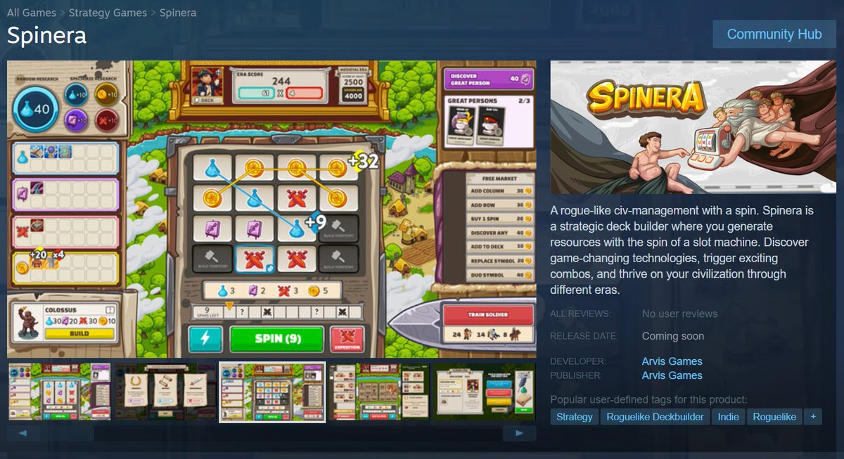 Spinera - Wishlist NOW! tweet media