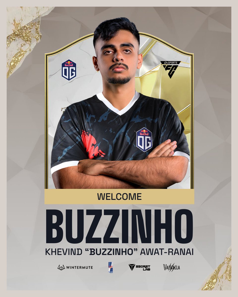 We're stepping onto the pitch ⚽️

Introducing our first-ever EAFC player, Buzzinho ✍️

Last season he represented Selangor FC at the FC Pro World Championship and we are excited to see what he can do for OG! 🇲🇾