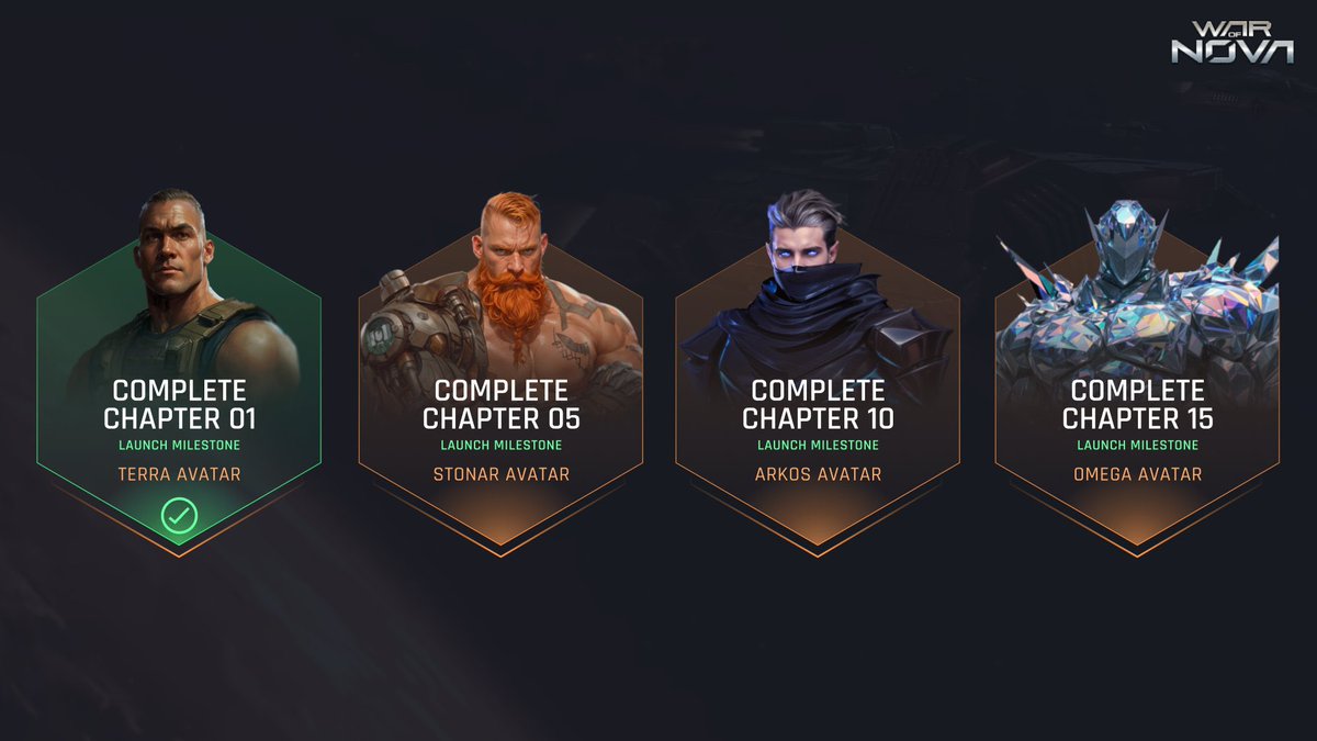 Project Nova (@rgprojectnova) on Twitter photo Unlock your OG flex 🪐
Complete chapters in War of Nova to earn exclusive NFT avatars and prove your early status.
Rack up $RCADE as you go, your key to the <a href="/Revolving_Games/">Revolving Games</a> ecosystem.
Download now on <a href="/AppStore/">App Store</a> and <a href="/GooglePlay/">Google Play</a>. Unlock your OG flex 🪐
Complete chapters in War of Nova to earn exclusive NFT avatars and prove your early status.
Rack up $RCADE as you go, your key to the <a href="/Revolving_Games/">Revolving Games</a> ecosystem.
Download now on <a href="/AppStore/">App Store</a> and <a href="/GooglePlay/">Google Play</a>.
