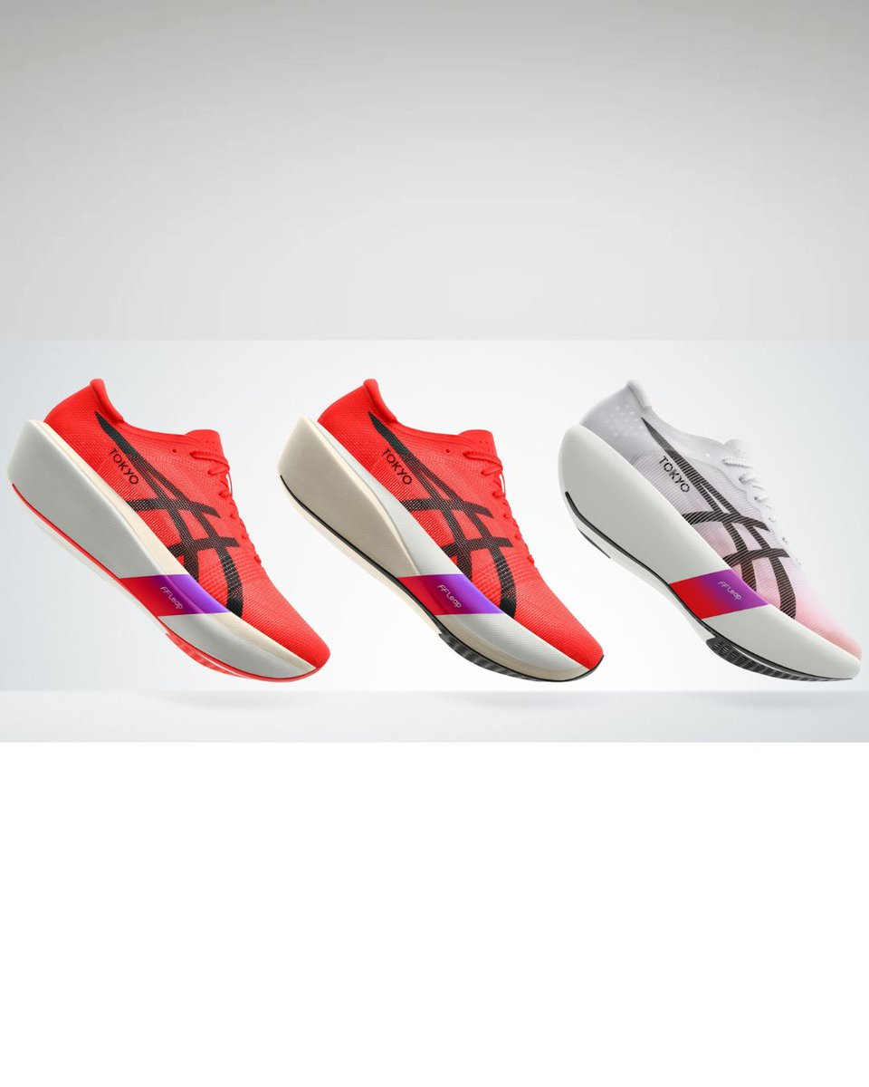 ASICS has announced the launch of the METASPEED™ SKY TOKYO and METASPEED™ EDGE TOKYO along with the new, super light METASPEED™ RAY. These products represent pinnacle speed innovation with key advances in minimising weight and maximising performance. 
🎯runningindustryalliance.com/asics-unveils-…