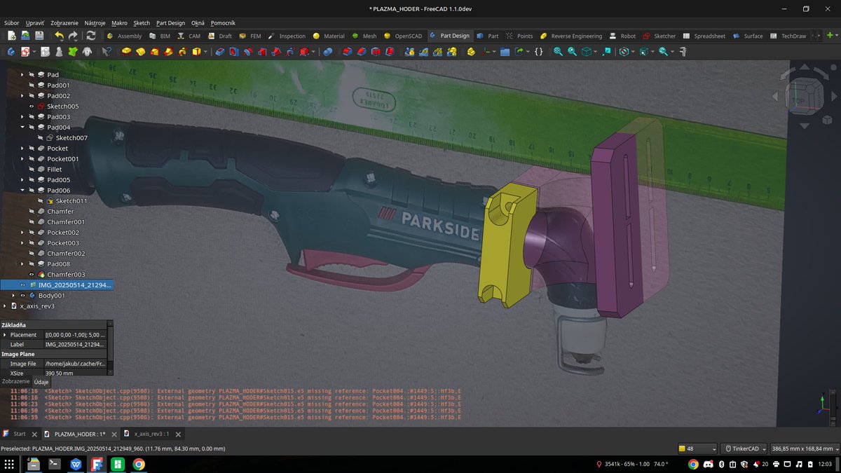 jakub2854258472's tweet image. very powerful feature #MadeWithFreeCAD @FreeCADNews