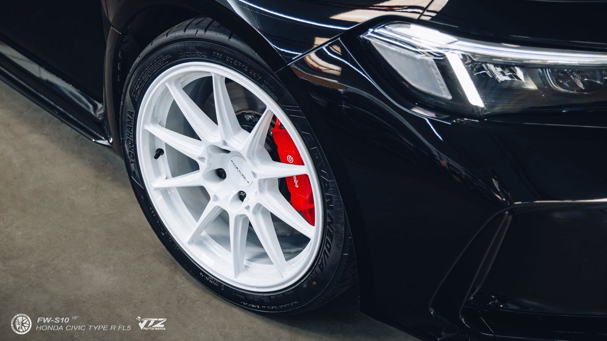 HONDA CIVIC FL5 × FW-S10-M
 #facewheels