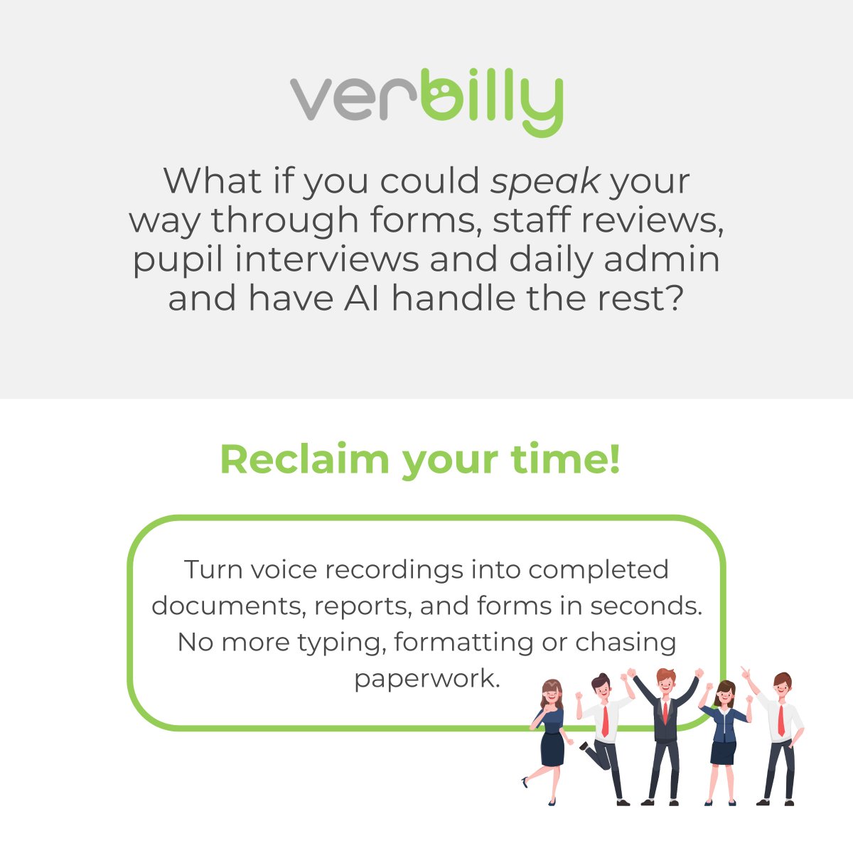 verbilly_'s tweet image. What if your voice could finish your admin for you? ✨ Meet Verbilly – where speaking saves you hours...
#EdTech #TeachingInnovation #AIinEducation #SaveTeachersTime #FutureOfWork