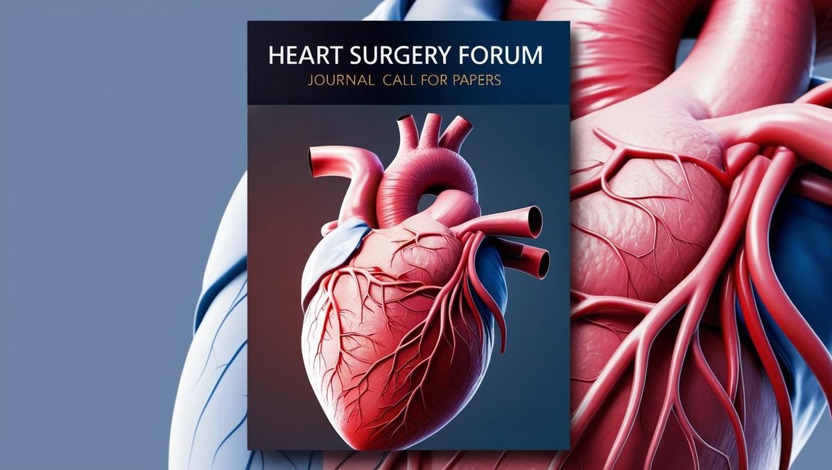 Heart Surgery Forum (@hsfeditor) on Twitter photo 📢 Call for Papers:
We invite original research & review articles on:
✅Heart valve surgery
✅Coronary artery surgery
✅Heart transplantation
✅Surgical innovations in heart disease
📝 Deadline: June 15, 2025
📧Contact to: HSF.editorialoffice@hsforum.com 📢 Call for Papers:
We invite original research & review articles on:
✅Heart valve surgery
✅Coronary artery surgery
✅Heart transplantation
✅Surgical innovations in heart disease
📝 Deadline: June 15, 2025
📧Contact to: HSF.editorialoffice@hsforum.com