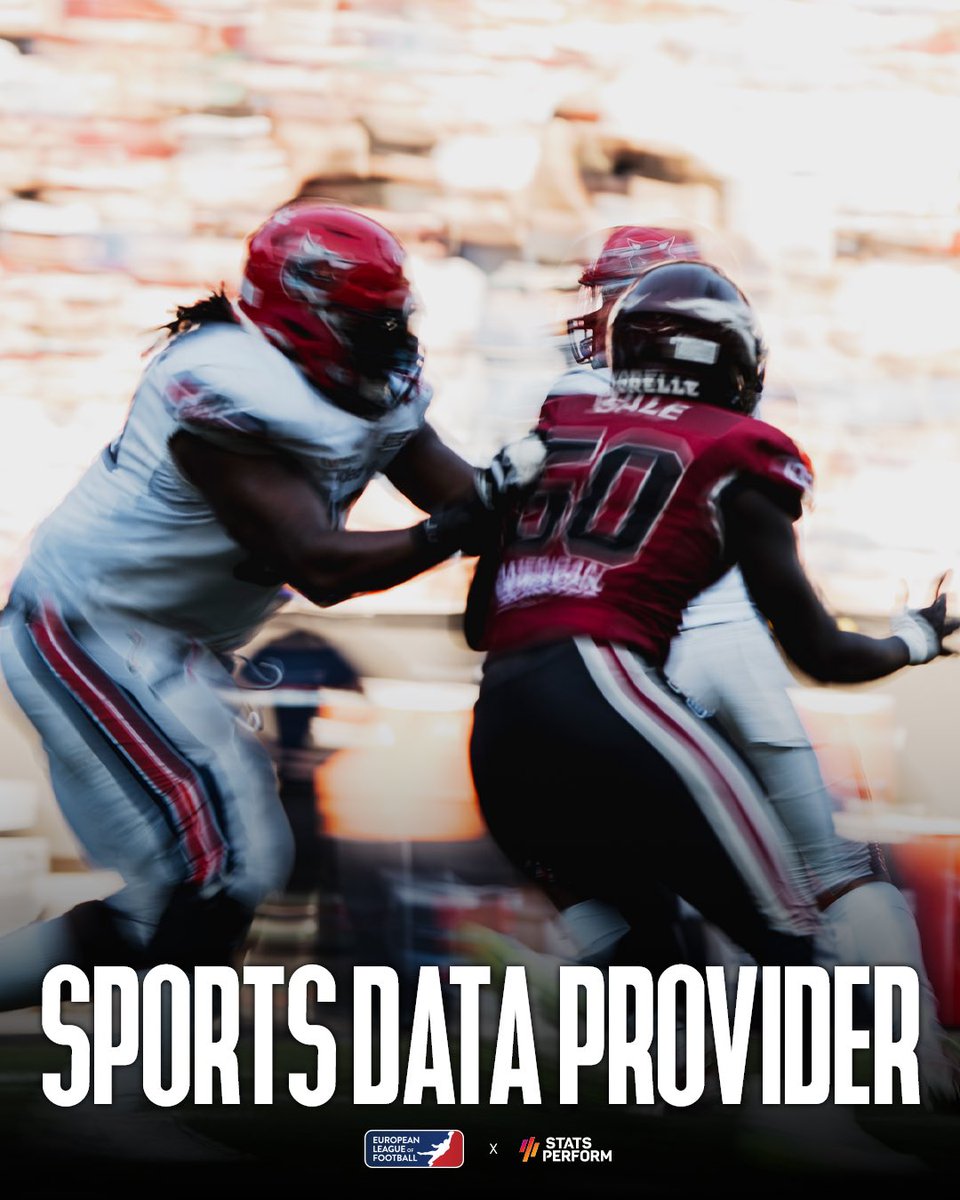 European League of Football (@elf_official) on Twitter photo Weโre proud to announce a new multi-year partnership with the global leader in sports AI, data and technology <a href="/StatsPerform/">Stats Perform</a> ๐ค
Get ready for brand new insights, stats and data like never seen before in European American Football ๐ฅ๐ Weโre proud to announce a new multi-year partnership with the global leader in sports AI, data and technology <a href="/StatsPerform/">Stats Perform</a> ๐ค
Get ready for brand new insights, stats and data like never seen before in European American Football ๐ฅ๐