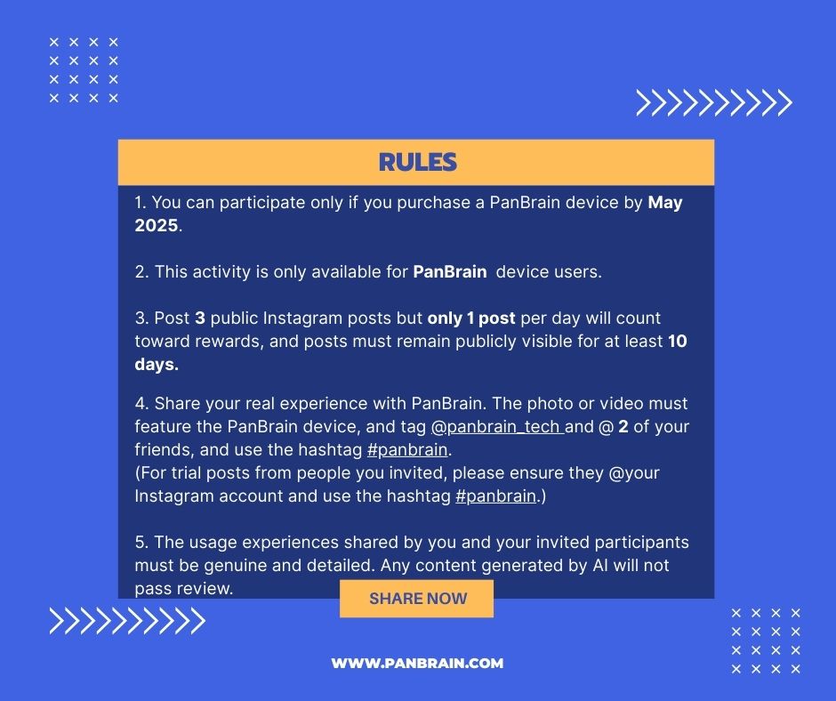 PanBrain_Tech's tweet image. 🔗 PanBrain Rewards Program: Earn 10% on Every Referral

Your Win-Win Opportunity:
✅ Your Members Save 10% with your referral code
✅ You Earn 10% Rewards – No earning cap!
#PanBrainRewards #WinWithPanBrain #SmartEarnings #referralprogram