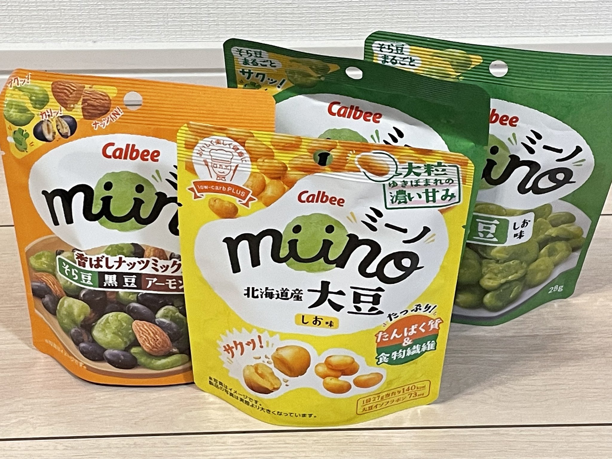 ミーノ　スノーマメ カルビー【miino(ミーノ)】 #SnowMan #スノーマメ