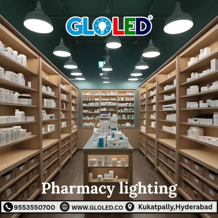 GLOLED: Precision LED lighting for pharma &amp; chemical industries. Clean, compliant, cost-efficient. #GLOLED #PharmaLighting