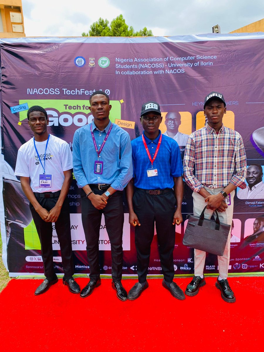 Ààrẹ Habeeb {Okanlawon}🤍 (@_dami_lare) on Twitter photo Attended <a href="/NACOSS_UIL/">NACOSS UNILORIN</a> TechFest 1.0 on May 13th at the Unilorin Auditorium,a space where ideas met innovation. Grateful for the insights, connections, and inspiration to keep building🤍✊ #TechForGood #UnilorinTechFest Attended <a href="/NACOSS_UIL/">NACOSS UNILORIN</a> TechFest 1.0 on May 13th at the Unilorin Auditorium,a space where ideas met innovation. Grateful for the insights, connections, and inspiration to keep building🤍✊ #TechForGood #UnilorinTechFest