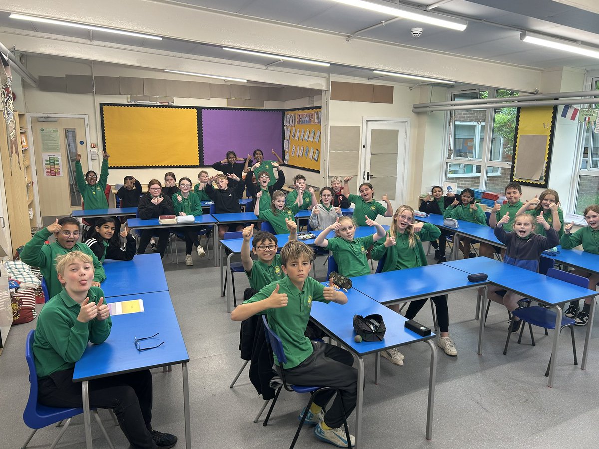 A huge #WellDone to our Y6 cohort for completing their #SATS 

We are so proud of all they have achieved - they have done us proud!

They will get a special treat tomorrow! 🎉