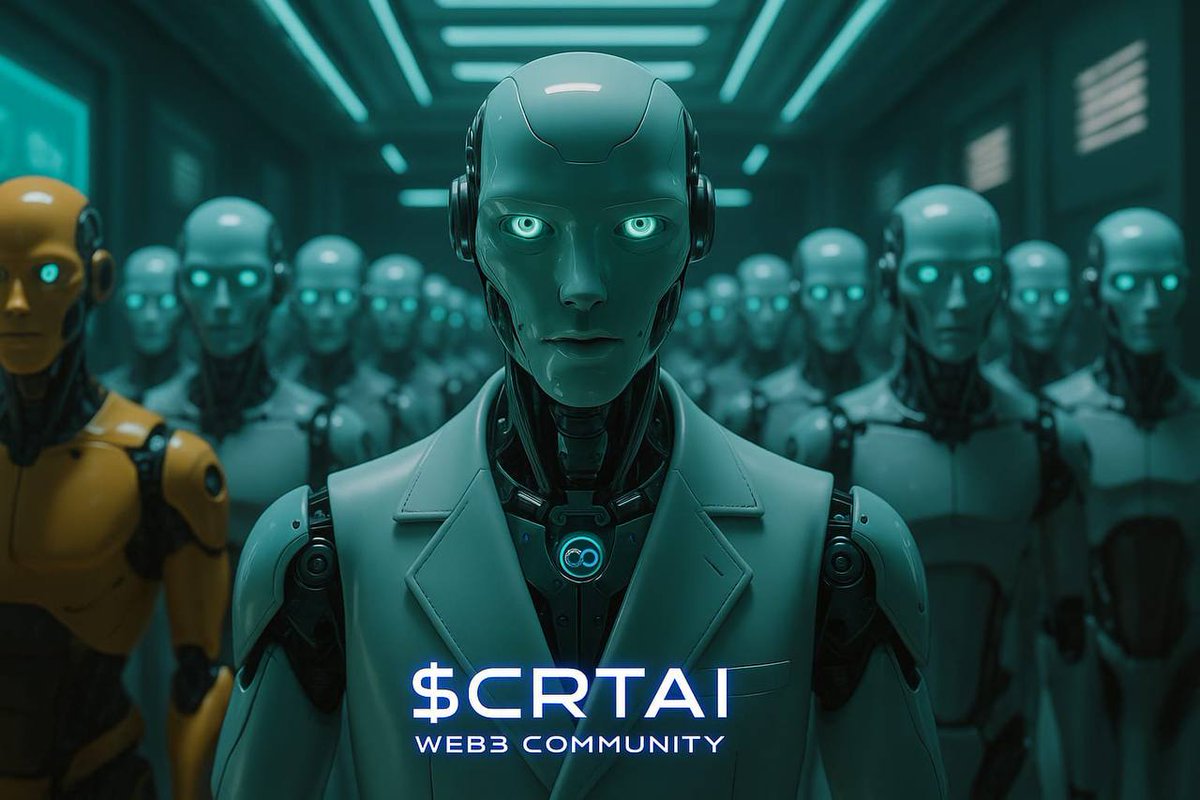 Good News for the $CRTAI Family! 💙 
The Countdown Has Started ⏳
We have good news for our community that has supported us since the beginning:

✅ We are getting listed on a major exchange before the end of this month!
🔁 Moreover, we are taking our place on the DEX side.
🔒