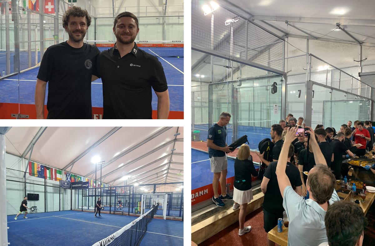 Principal Engineer Nic Gandy and Marketing Manager Dominic Fleming hit the courts last night at the #London Property Padel Event in Stratford!

Big thanks to Andy Simmonds at IPJ London for the invite — bring on the next one! #Padel #Networking